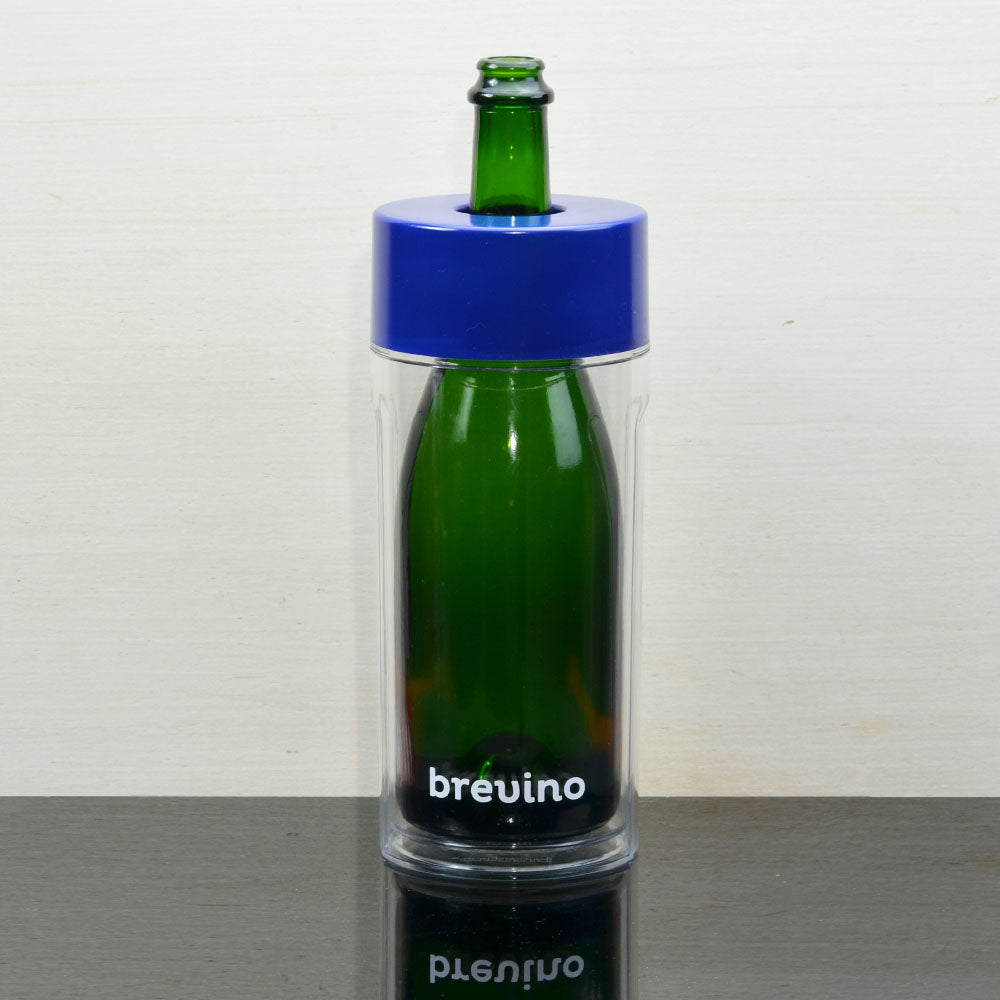 Brevino Wine Bottle Insulator - Indigo